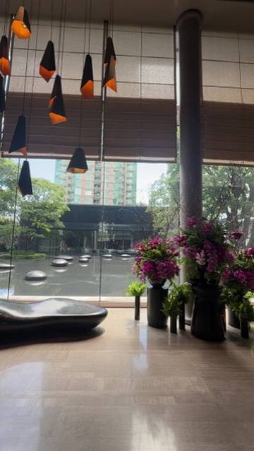 Hotel lobby in Bangkok