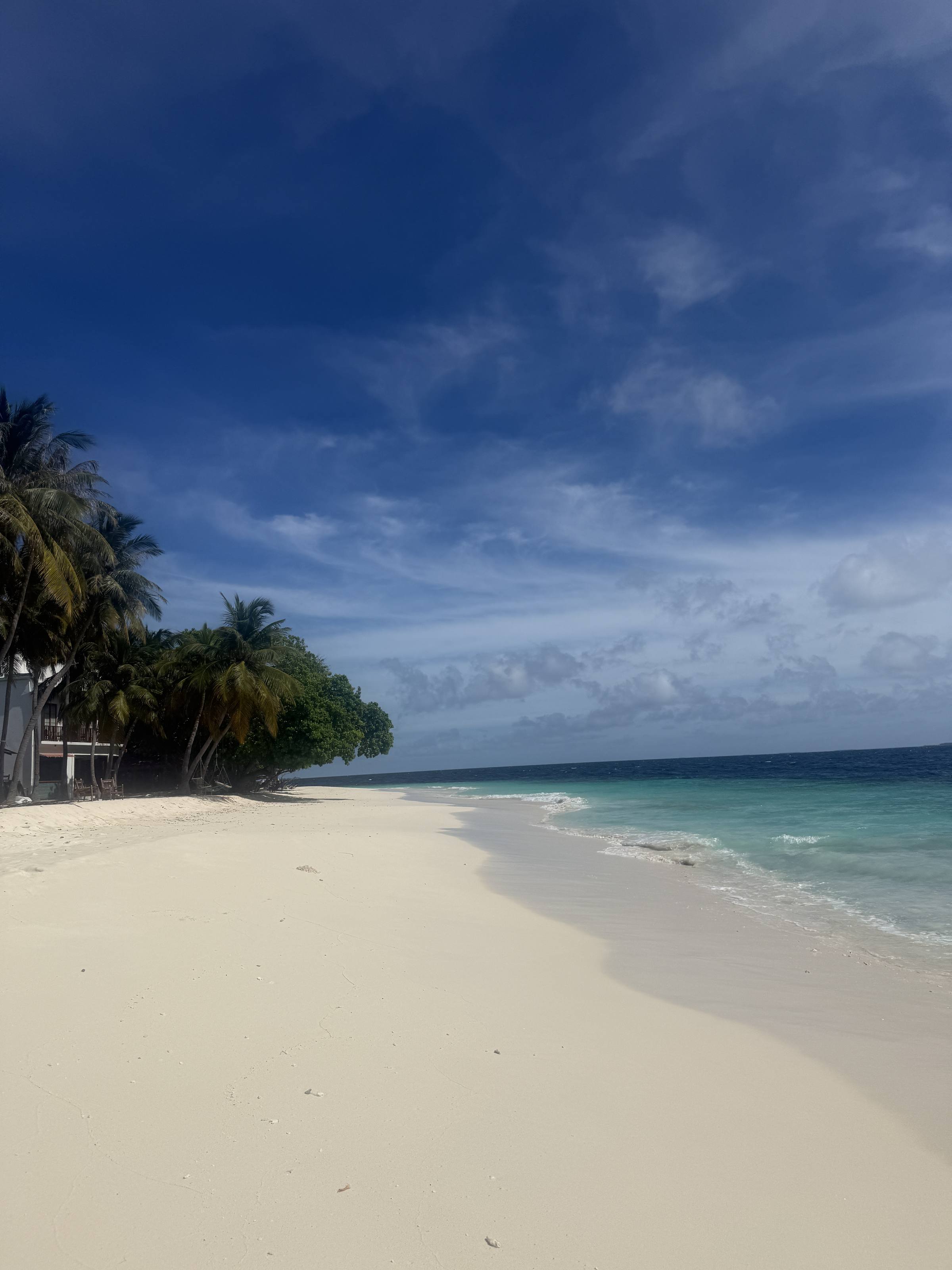 An empty beach, no one on it